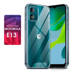 SPACE - Case Para Motorola E13 Transparente