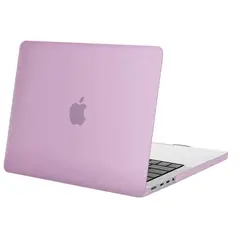 GENERICO - Funda Case para MacBook Pro 14.2 " M4 M3 M2 M1 - MORADO