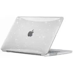 GENERICO - Funda Case para MacBook Pro 14.2 " M4 M3 M2 M1 TRANSPARENTE ESCARCHADO