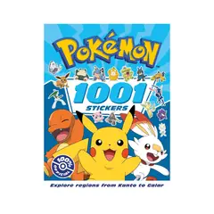 POKEMON - Libro 1001 Stickers Incluye actividades