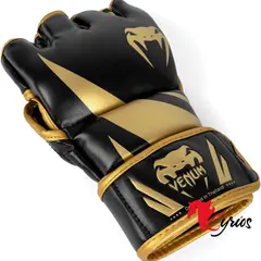 NO LOGO - GUANTES DE MMA VENUM IMPORTADO TALLA L DORADONEGRO
