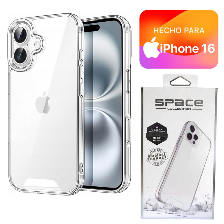 Case Para Iphone 16 Transparente