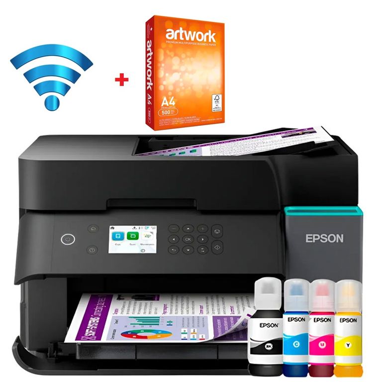 Impresora L6370 Multifuncional wifi ADF Duplex y Ethernet