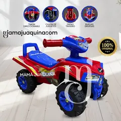 BABY - Correpasillo Montable para Niños «RAYITO» Blue