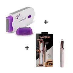 OEM - PACK Depilador Corporal YES + Depilador De Cejas Recargable