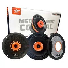 BLACK HAWK - Parlante Medio Rango Con Tweeter 6.5 400w