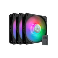 COOLER MASTER - Ventilador SickleFlow 120 ARGB - Pack 3 en 1 Blanco I