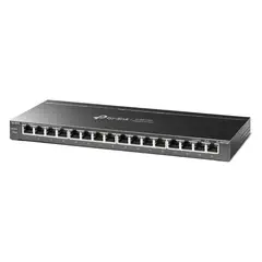 TP LINK - TP-Link - Switch TL-SG116P de 16 Puertos Gigabit (16 Puertos PoE+)