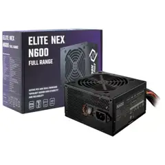 COOLER MASTER - Fuente de Poder Elite Nex N600 - 600W Eficiencia Energ