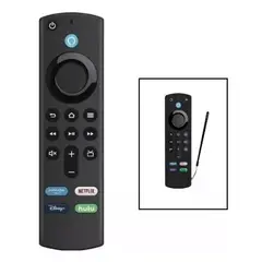 GENERICO - Control remoto para fire tv stick lite 4k max y funda negra