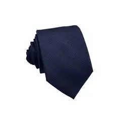 CHRISTIAN ARMAND - Corbata Azul Marino Tramado de rombos