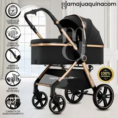 BABY - Coche Moisés Travel System «KYLIE» de Lujo Black
