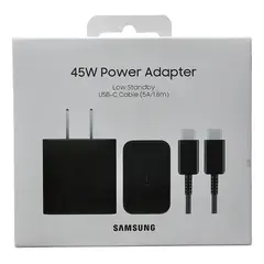 SAMSUNG - CARGADOR PARA 45W CARGA RAPIDA