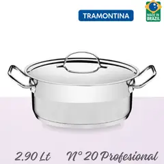 TRAMONTINA - Olla Baja N° 20 Profesional - Tramontina.