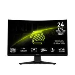 MSI - Monitor MAG 242C Curvo 1500R 236 FHD VA HDMI DP Headphone-Out