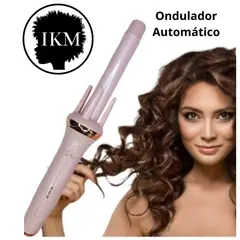 GENERICO - Plancha Rizador Ondulador Automático en Rosa