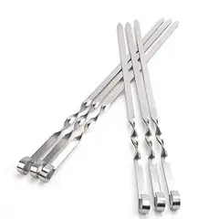 ICHIMATSU - Set x 6 pzs Palo De Anticucho Acero Inoxidable 1.0X59 Cm-