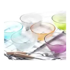 GENERICO - Juego de 6 Dulceras de Vidrio