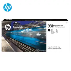 HP - Cartucho de Tinta 981Y Negro L0R16A PageWide 556dn 586dn Original