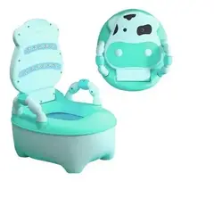 GENERICO - Bacín de Entrenamiento para Bebé Niños Vaquita Verde