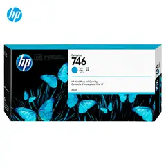 HP - Cartucho de Tinta 746 Cian P2V80A DesignJet Z6 Z9 Original - 300ml