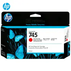 HP - Cartucho de Tinta 745 Rojo Cromático F9K00A DesignJet Z2600 Z5600 Original - 130ml