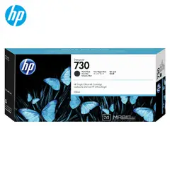 HP - Cartucho de Tinta 730 Negro Mate P2V71A DesignJet T1600 T2600 T1700 Original - 300ml