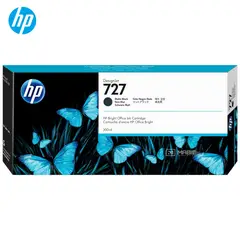 HP - Cartucho de Tinta 727 Negro Mate C1Q12A DesignJet T2500 T930 Original - 300ml