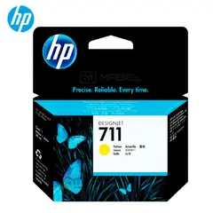 HP - Cartucho de Tinta 711 Amarillo CZ132A DesignJet T120 T520 T530 Original - 29ml