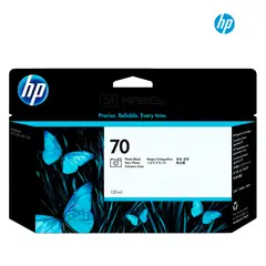 HP - Cartucho de Tinta 70 Negro Fotográfico C9449A DesignJet Z2100 Original - 130ml