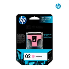 HP - Cartucho de Tinta 2 Magenta Claro C8775WL - 4 ml DeskJet 3743 5850 Original - 4ml