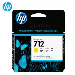 HP - Cartucho de Tinta 712 Amarillo 3ED69A DesignJet T210 T250 T650 Original - 29ml