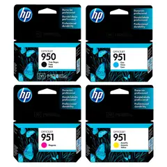 HP - Kit Tinta 950 951 Negro Cian Magenta Amarillo OfficeJet 8100 8600 8610 Original