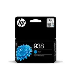 HP - Cartucho de Tinta 938 Cian 4S6X5PL OfficeJet 9130 9730 Original