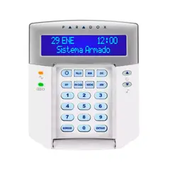 PARADOX - TECLADO LCD CABLEADO 32 CARACTERES 2 PARTICIONESLUZ-FONDO PN K32LCD