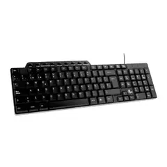 XTECH - Teclado multimedia en español conexion usb negro pn XTK-160S
