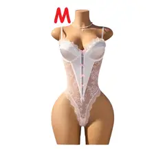 GENERICO - BODY LENCERIA SEXY DE ENCAJE M