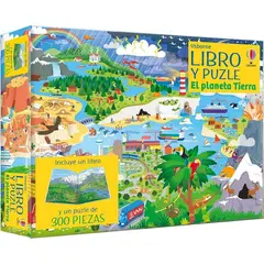 GENERICO - PLANETA TIERRA LIBRO Y PUZZLE