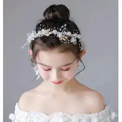 GENERICO - Corona Blanca Primera Comunión y Bautizo