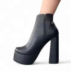 GENERICO - Botin Mujer Yomar Taco 15 Fiesta 1299 5C-75 Negro