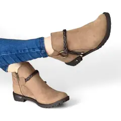 GENERICO - Botin Mujer Yomar Tres Puntas 2086L-50 Beige