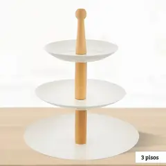 ICHIMATSU - Porta Bocaditos de Loza 3 Pisos