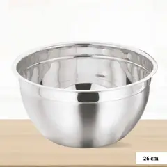 ICHIMATSU - Bowl de Acero Inoxidable Profesional 26 CM