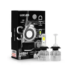 GENERICO - KIT FOCOS LED LUXLED S6 H7 HD