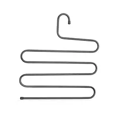 GENERICO - Perchero Multifuncional para Ropa en Color Negro