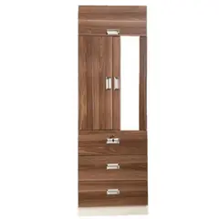 MUEBLES CRISOSTOMO - Ropero de Melamina 2 Puertas Caramelo 60cm