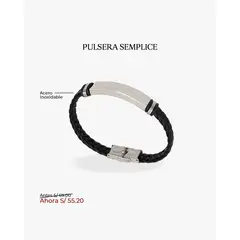 GENERICO - Pulsera Semplice para Hombre