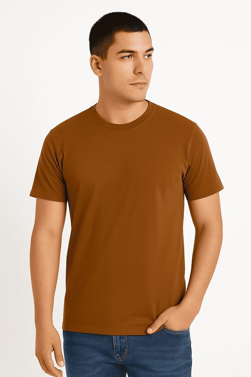 Polos Básicos Pack 3 - Color Marrón Claro