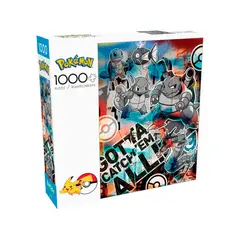 POKEMON - Rompecabeza 1000 Piezas Agua Team