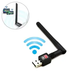 GENERICO - Antena Wifi 1200 Mbps Receptor Inalámbrico USB Internet para Laptop PC